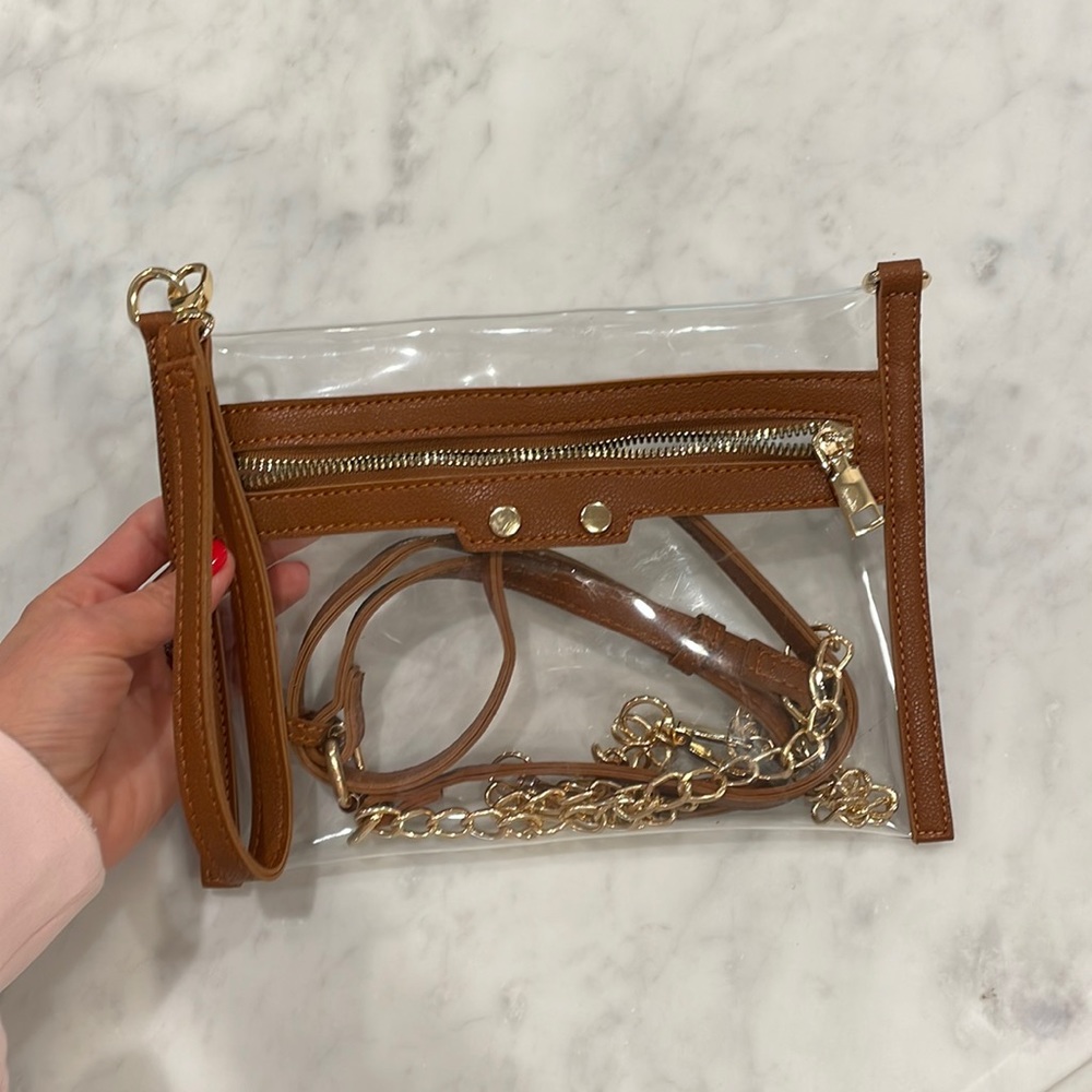 Clear purse for football games